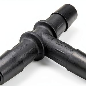 Dorman Plastic Heater Hose Tee 3/8 X 3/8 X 3/8 In Black-0