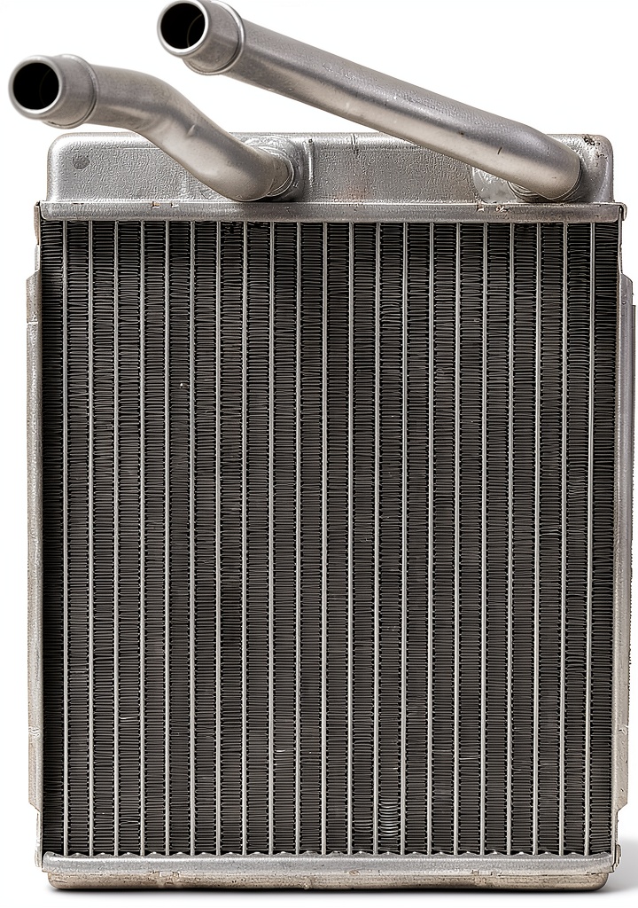 AUTOVIP heater core fitting installed in a vehicle engine bay