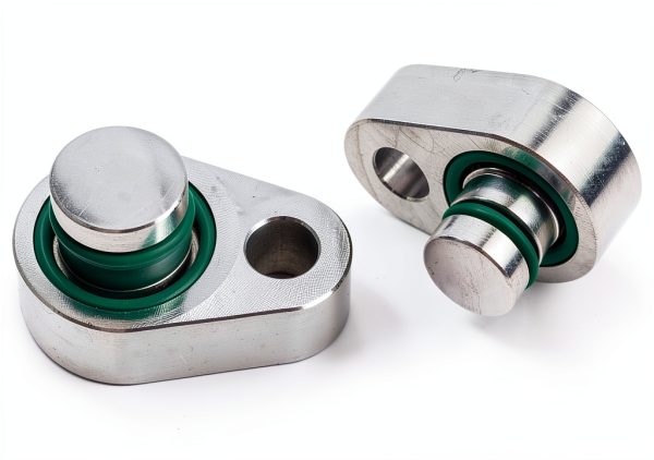 Rear AC Block Off Kit Jetuplusllc Aluminum Fitting-2