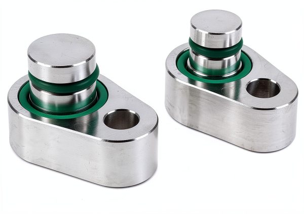 Rear AC Block Off Kit Jetuplusllc Aluminum Fitting-7