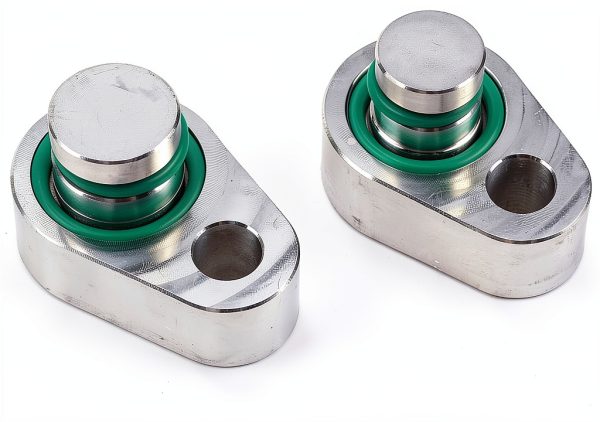 Rear AC Block Off Kit Jetuplusllc Aluminum Fitting-6