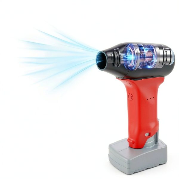 Blower for Milwaukee 12V Battery, for M12 Jet Fan 3 Speed Adjustable Fan Turbo High Speed 130000 RPM Handheld for Duster Cleaner, Drying, Cleaning-4