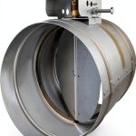 Broan MD10TU Motorized Universal Make-Up Air Damper with Pressure Sensor Kit, 10"-0