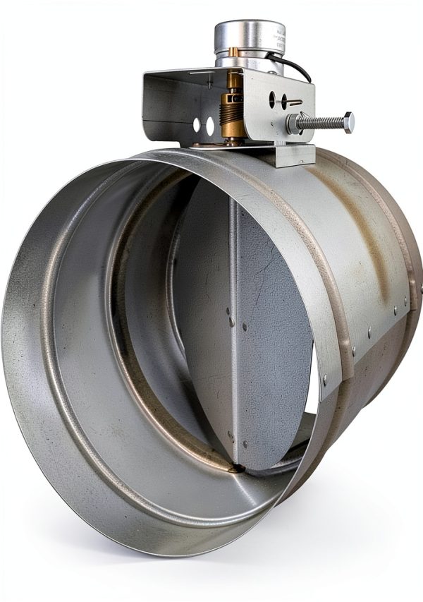Broan MD10TU Motorized Universal Make-Up Air Damper with Pressure Sensor Kit, 10"-0