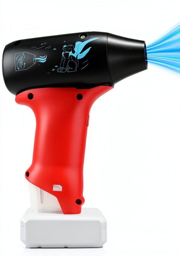 Blower for Milwaukee 12V Battery, for M12 Jet Fan 3 Speed Adjustable Fan Turbo High Speed 130000 RPM Handheld for Duster Cleaner, Drying, Cleaning-0
